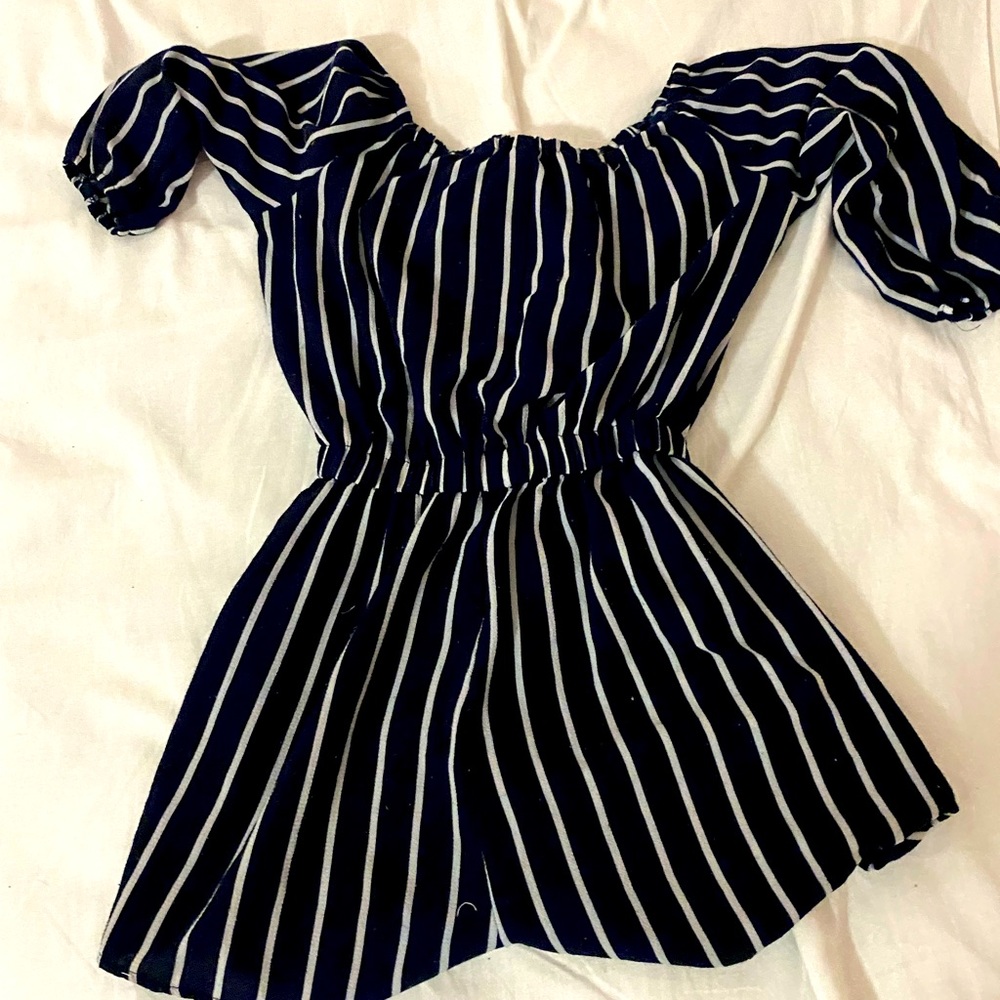 Off shoulder romper size m